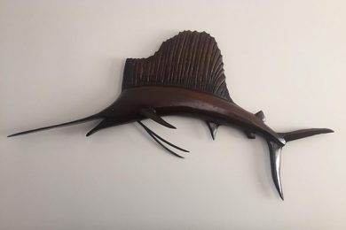 Ahşap Kılıç Balığı / Wooden Marlin / Swordfish